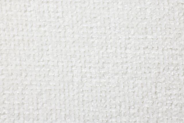 Halsey White Fabric Large Left Cuddler Sectional