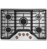 Cafe 1 Series Copper 5 Piece Gas Knobs