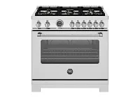Bertazzoni 366 Series Stainless Steel 36" Gas Range