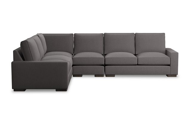 Edgewater Peyton Gray Medium Two-arm Sectional