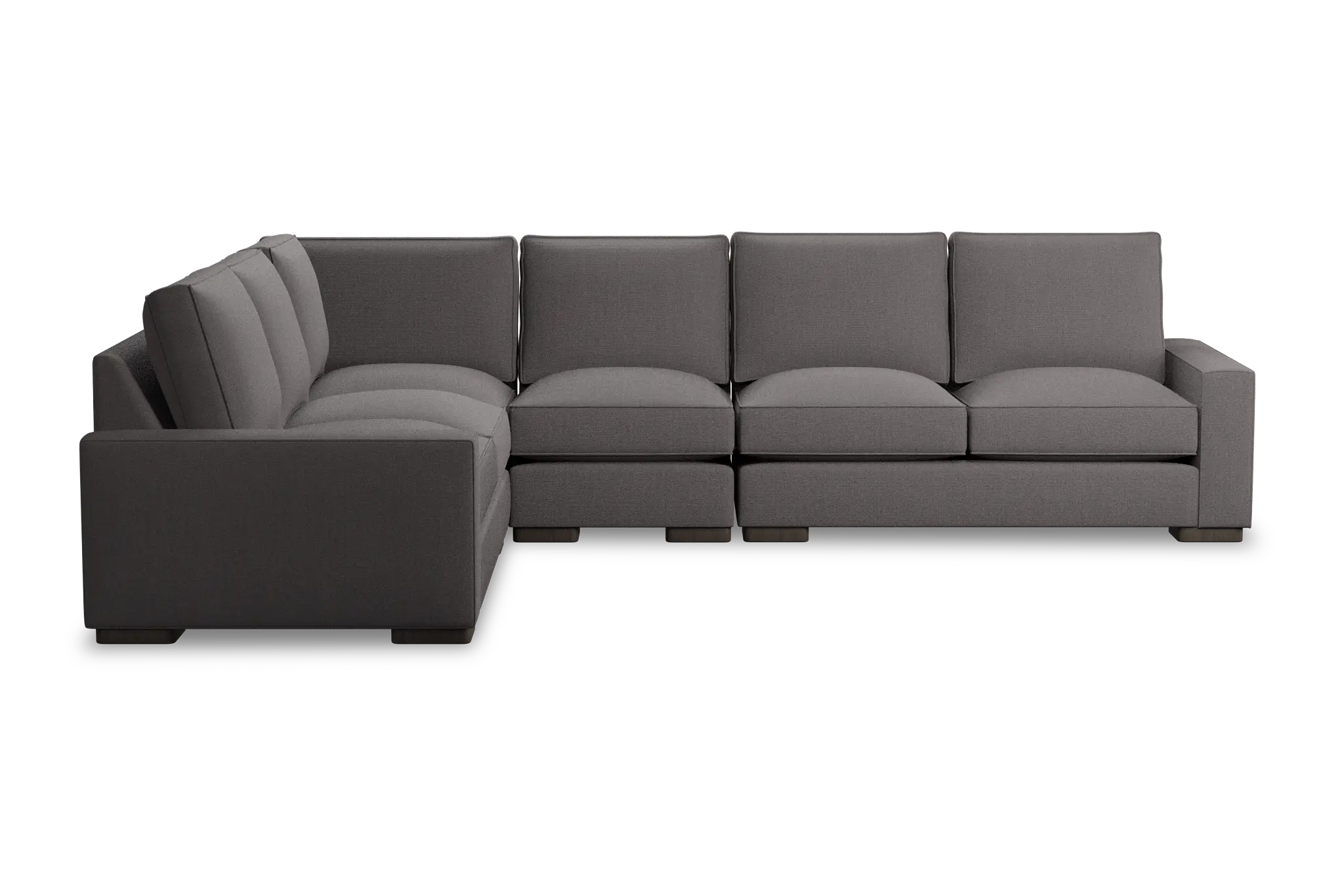 Edgewater Peyton Gray Medium Two-arm Sectional Edgewater Peyton Gray Medium Two-arm Sectional