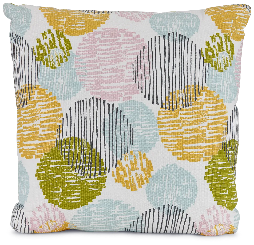 Depth Pink 20" Accent Pillow