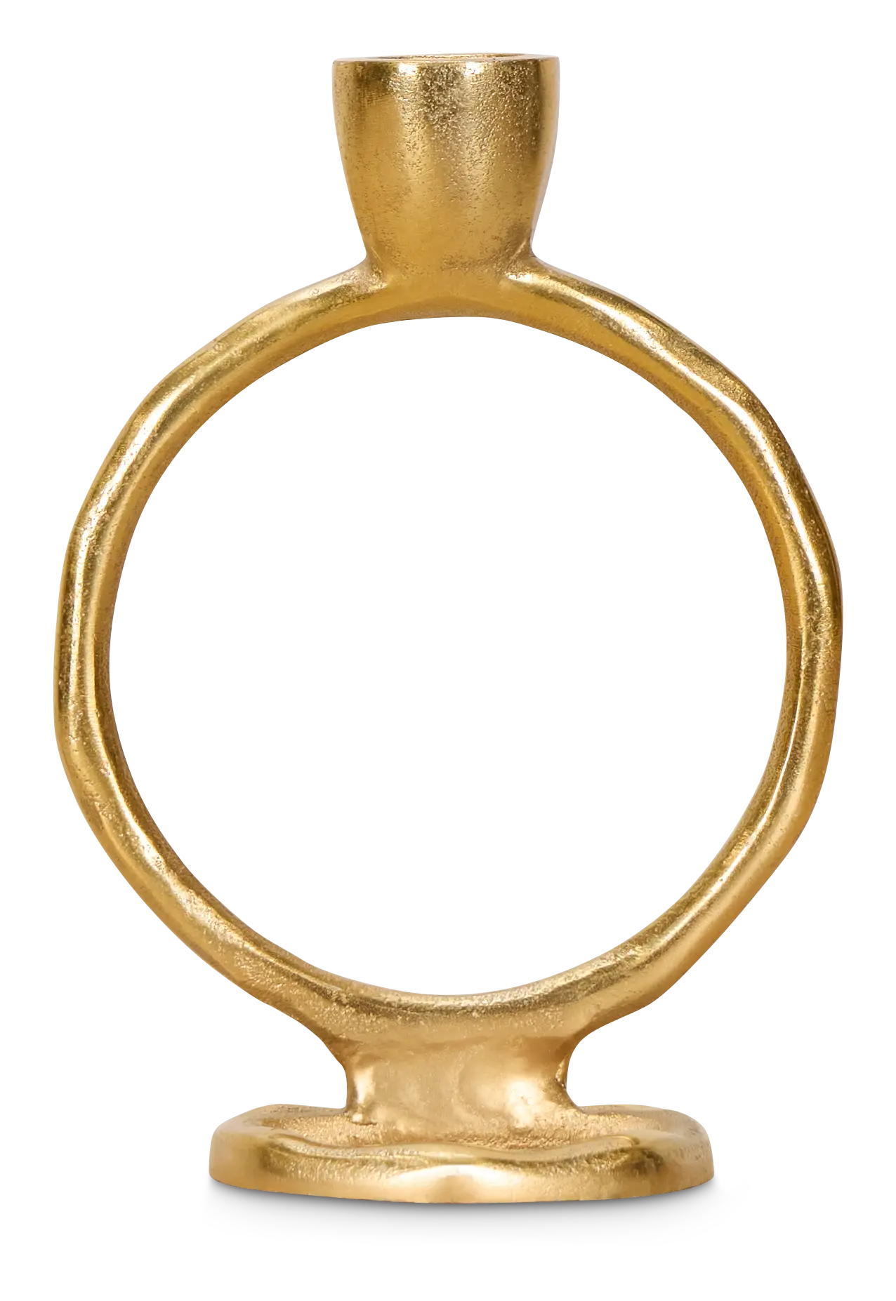Ringo Gold Small Candle Holder Ringo Gold Small Candle Holder