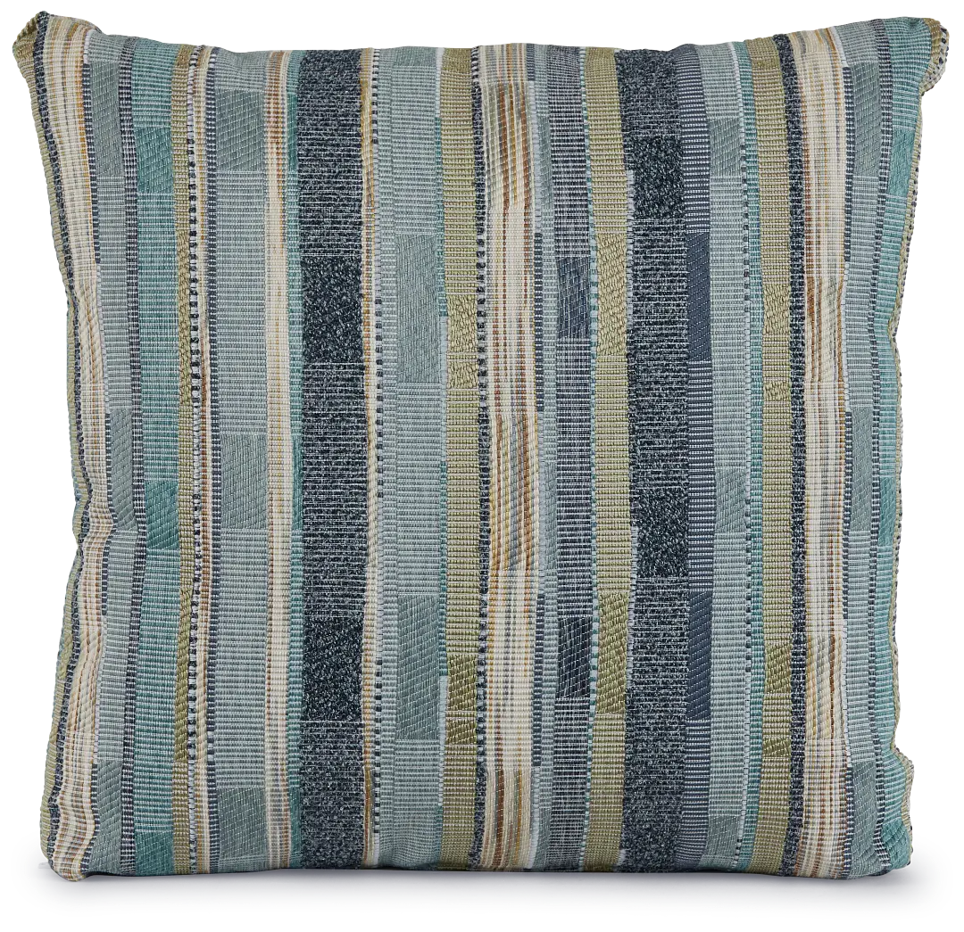 Forbode Blue 20" Accent Pillow Forbode Blue 20" Accent Pillow