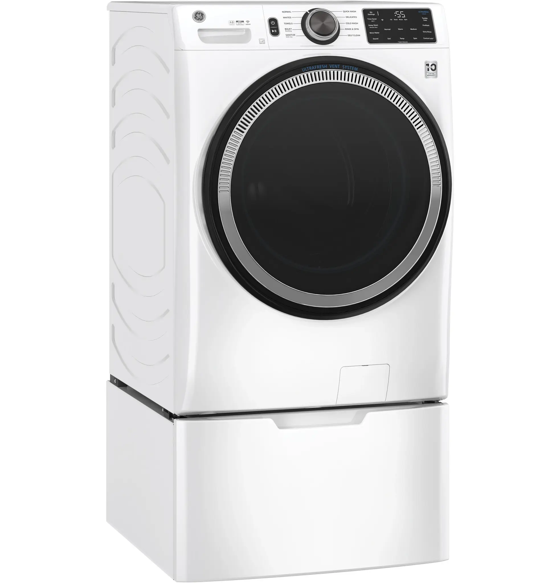 Ge 550 Series White Front Load Washer Ge 550 Series White Front Load Washer