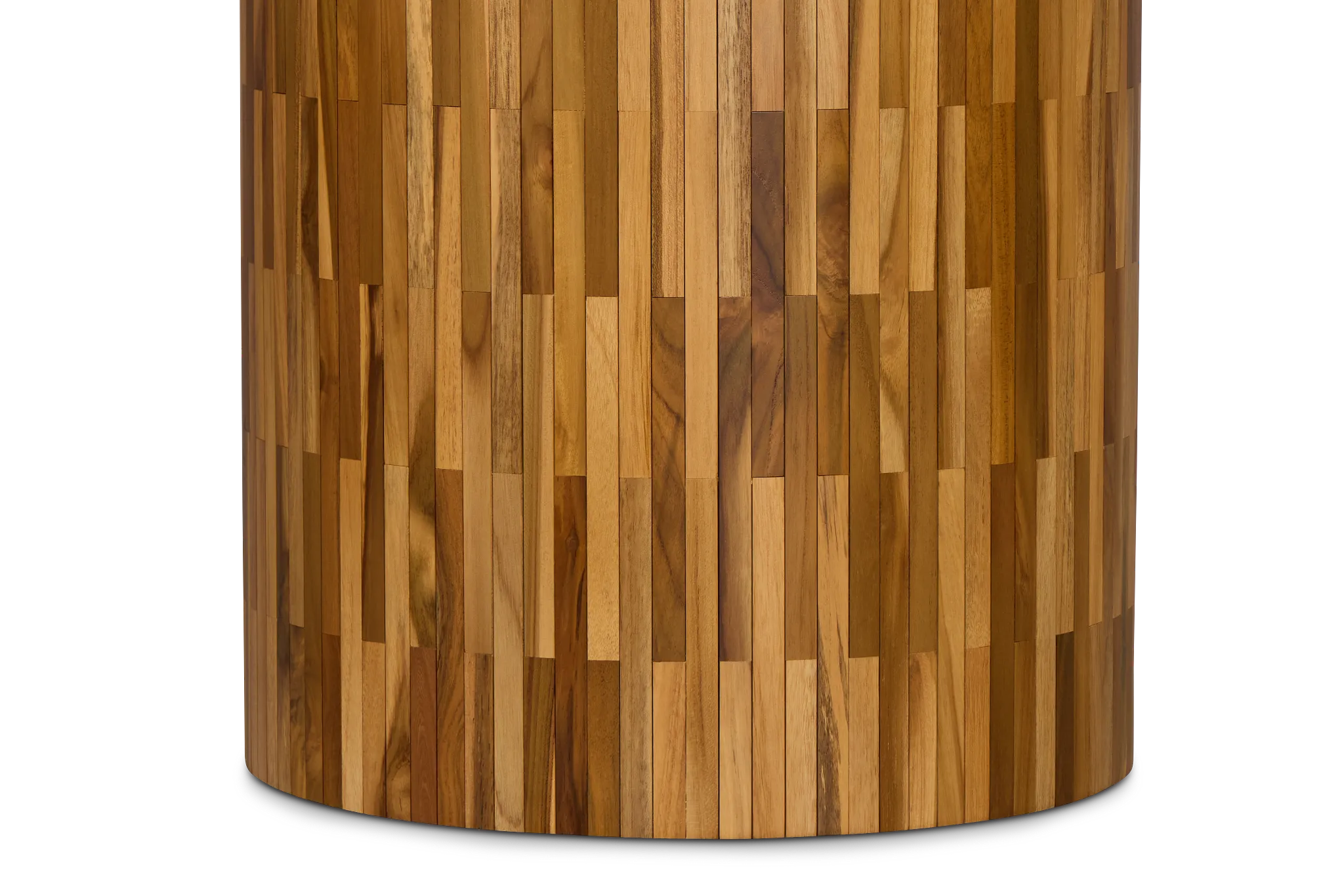 Haven Mid Tone Teak Round End Table