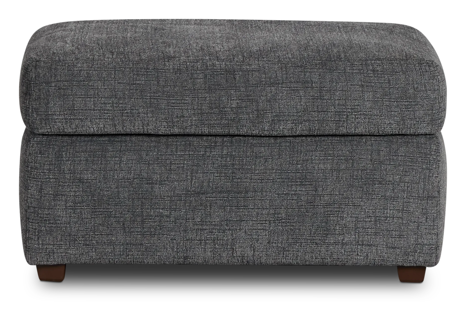 Pomona Gray Fabric Ottoman