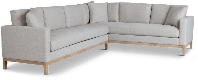 Emma Gray Medium Two-arm Sectional