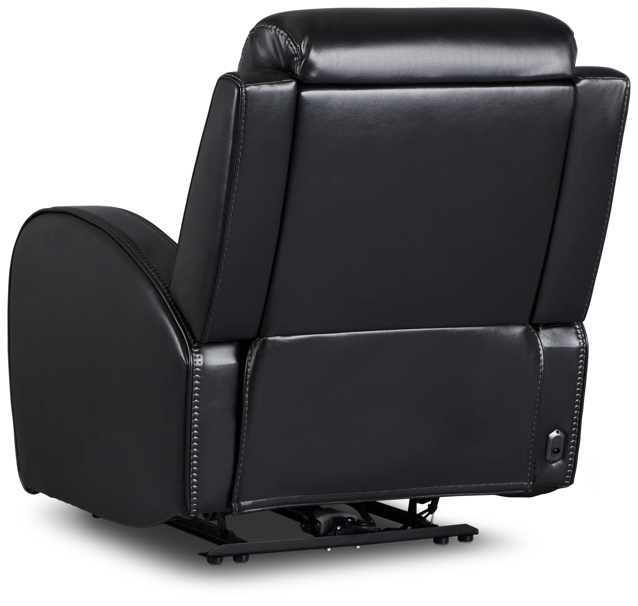 Omega Black Micro Power Recliner Omega Black Micro Power Recliner