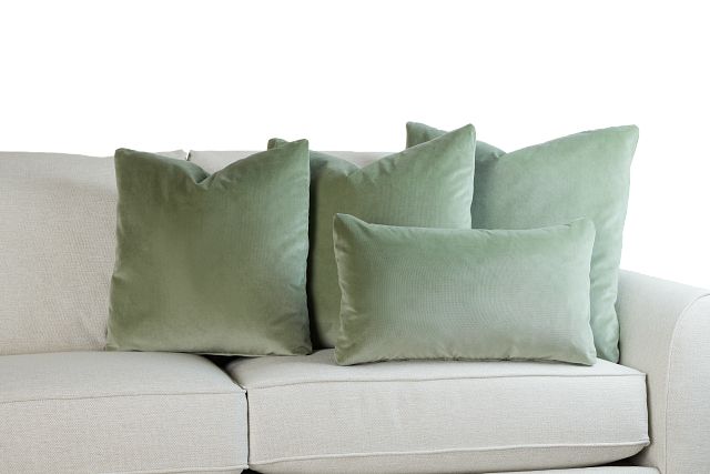 Lauran Light Green 24" Accent Pillow