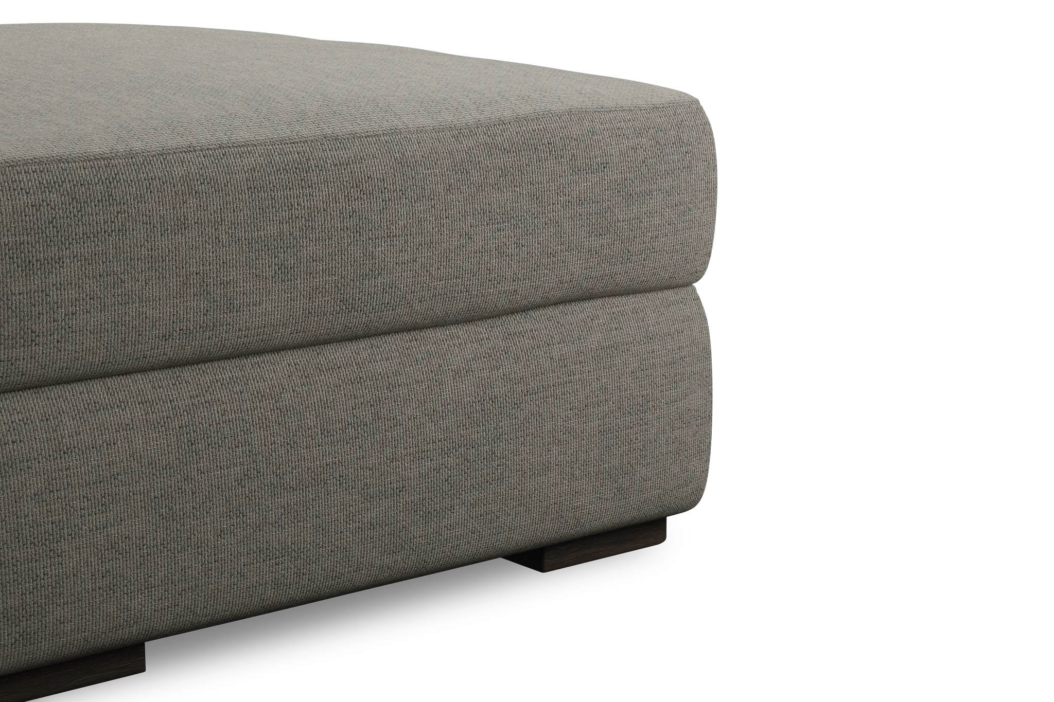 Edgewater Maguire Pewter Ottoman Edgewater Maguire Pewter Ottoman