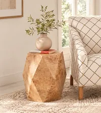 Stelly Light Tone Accent Table