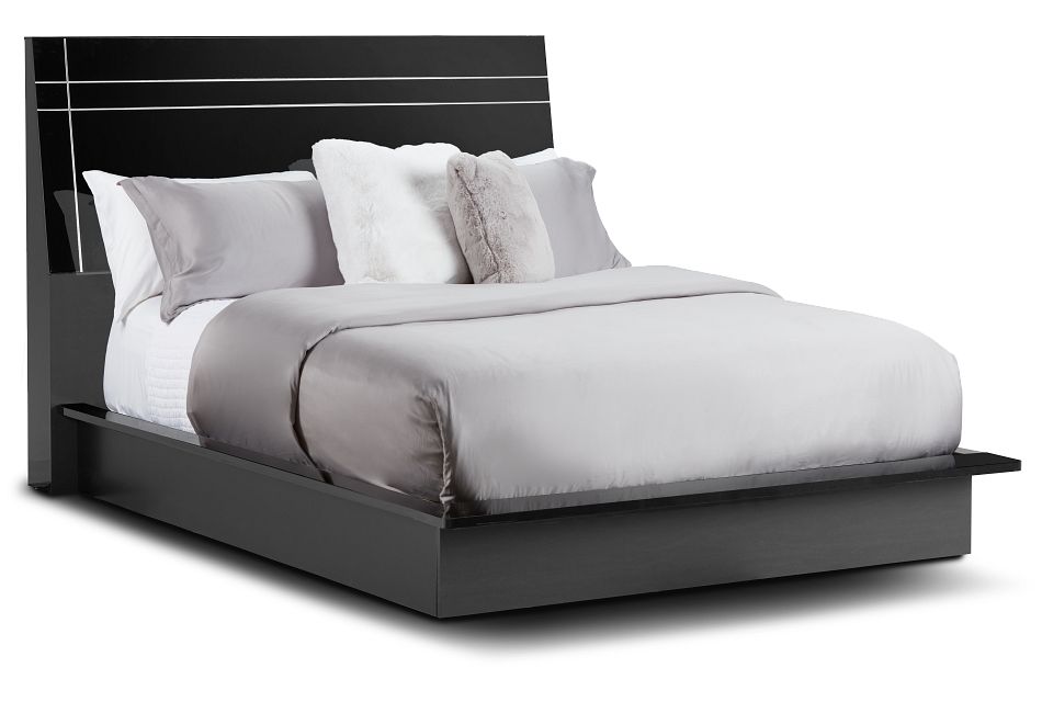 Dimora Black Wood Platform Bed Queen Of Dimora Platform Bed Dimora Black Wood Platform Bed Queen Of Dimora Platform Bed