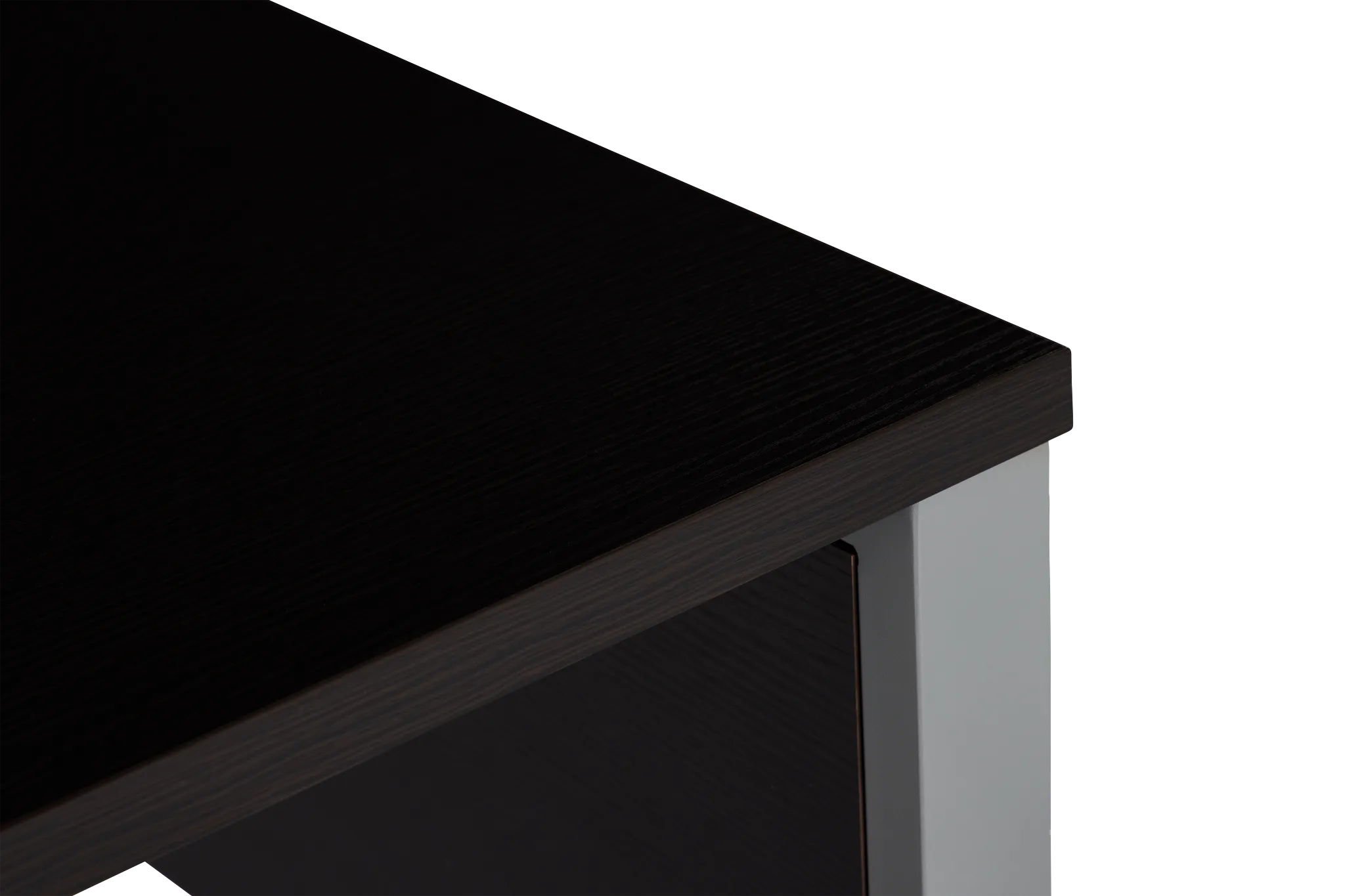 Clark Dark Tone 32" Return Desk