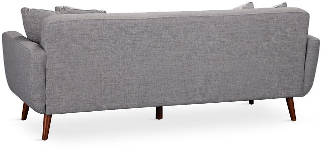 Raya Light Gray Fabric Sofa