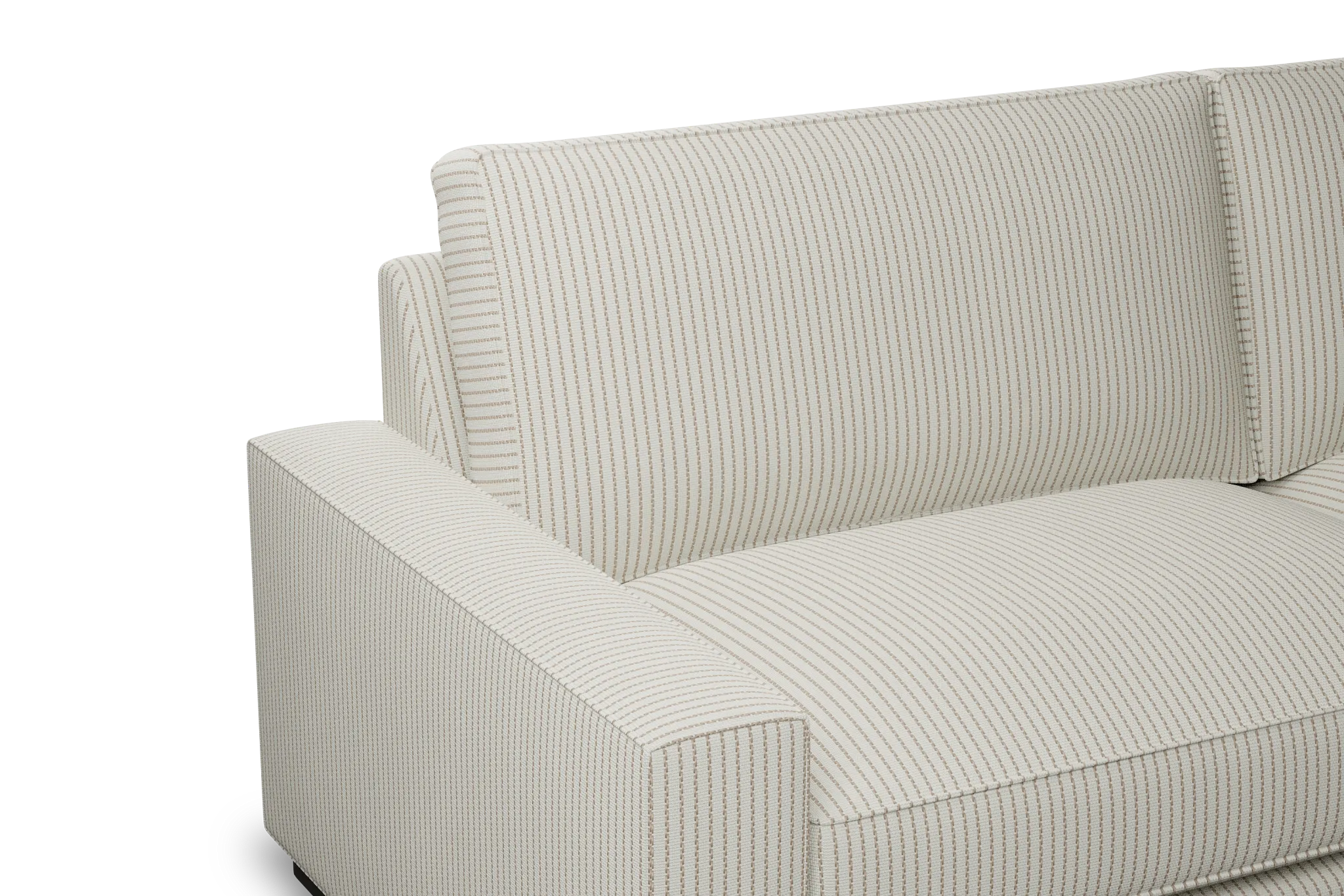 Edgewater Lucy Light Beige 96" Sofa W/ 2 Cushions