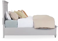 Cape Cod Gray Panel Storage Bed