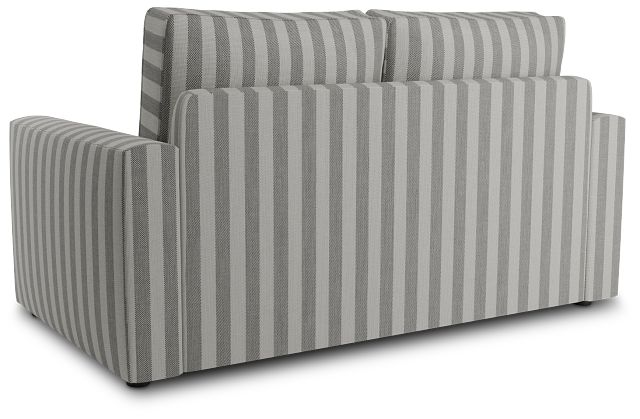 Siesta Sea Lane Dark Gray Fabric Loveseat