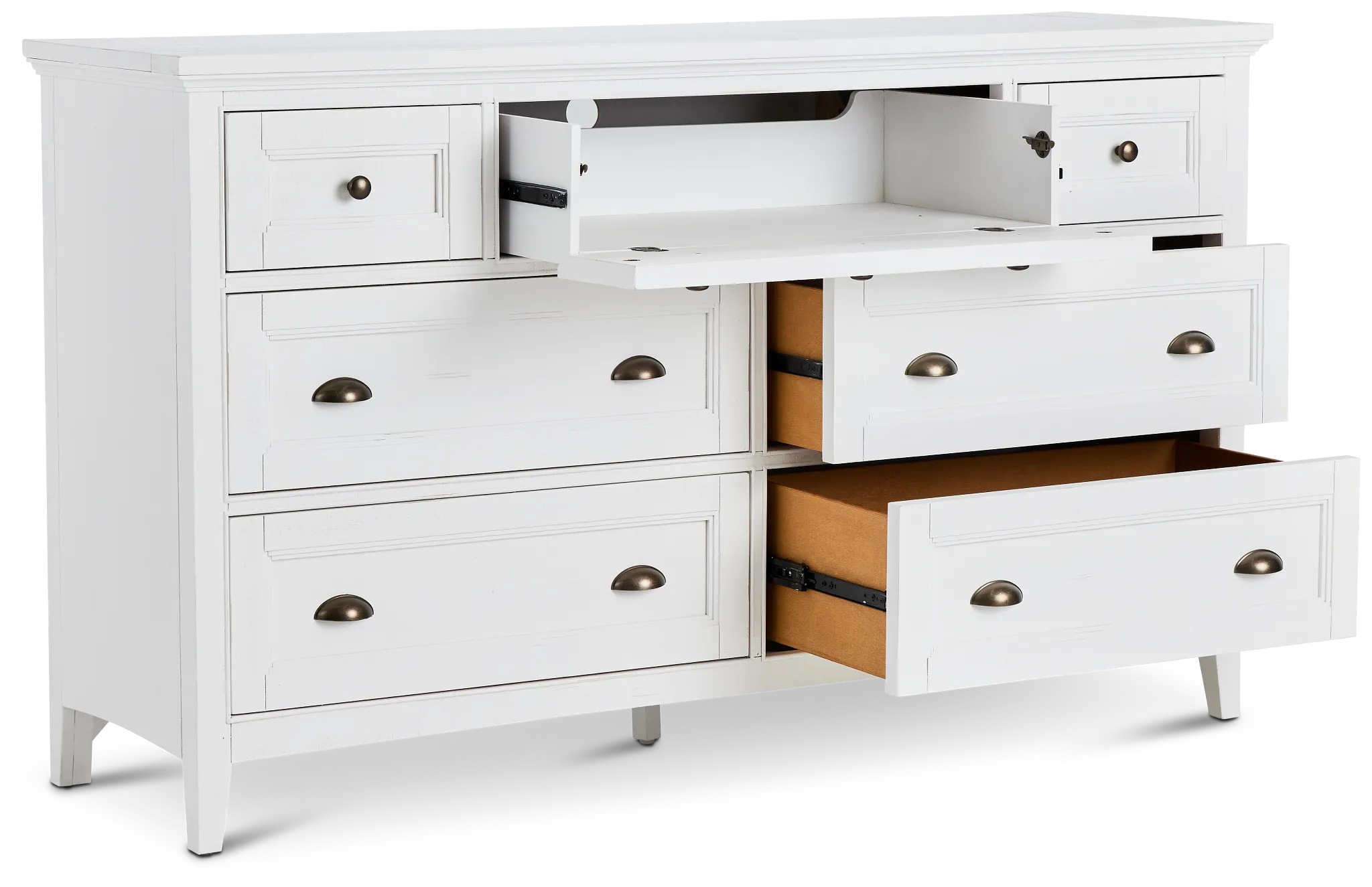 Heron Cove White Dresser