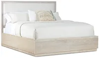 Boca Grande Two-tone Uph Platform Bed
