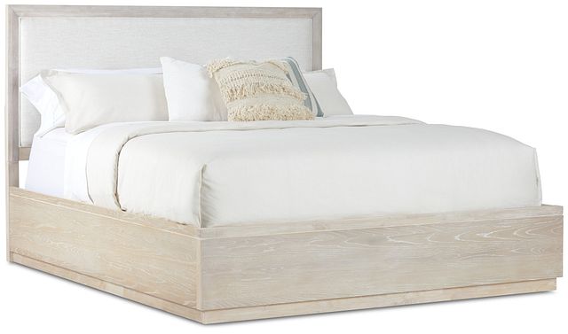 Boca Grande Two-tone Uph Platform Bed