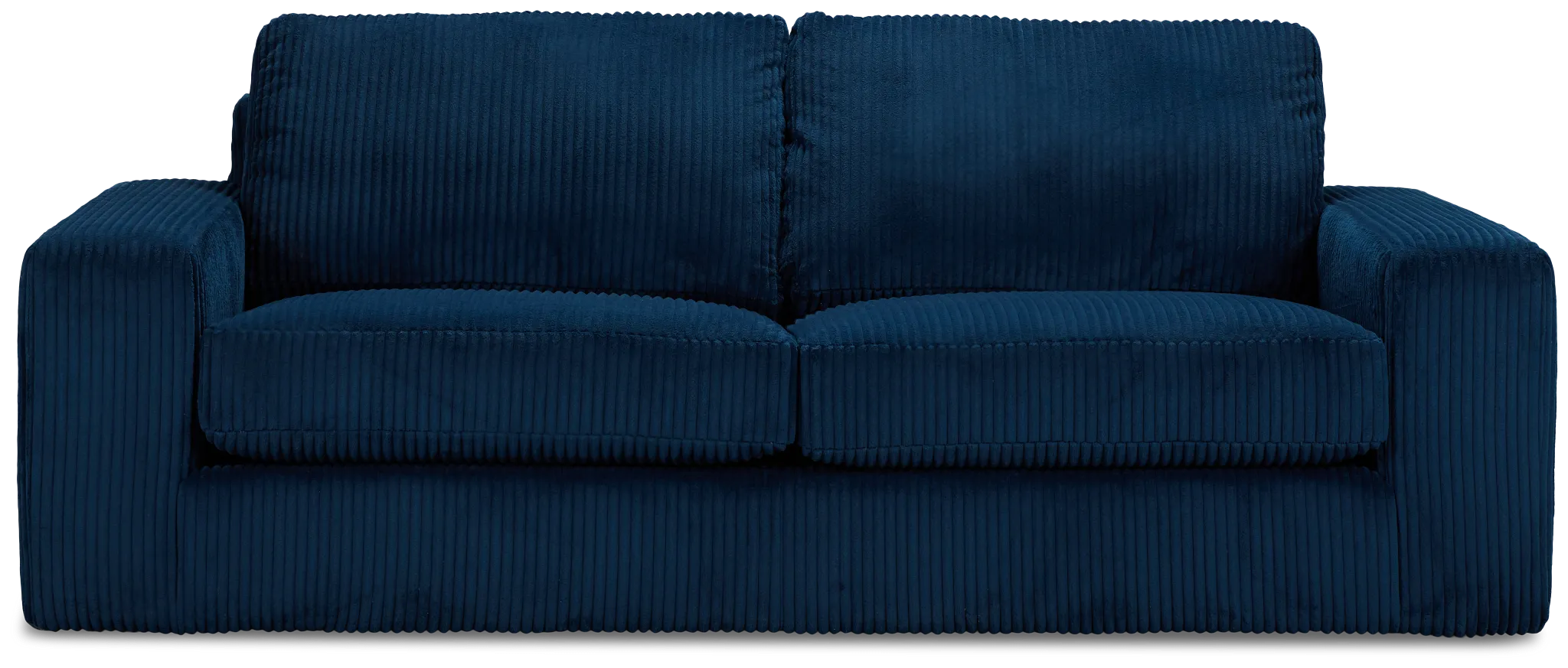 Charlie Dark Blue Fabric Sofa