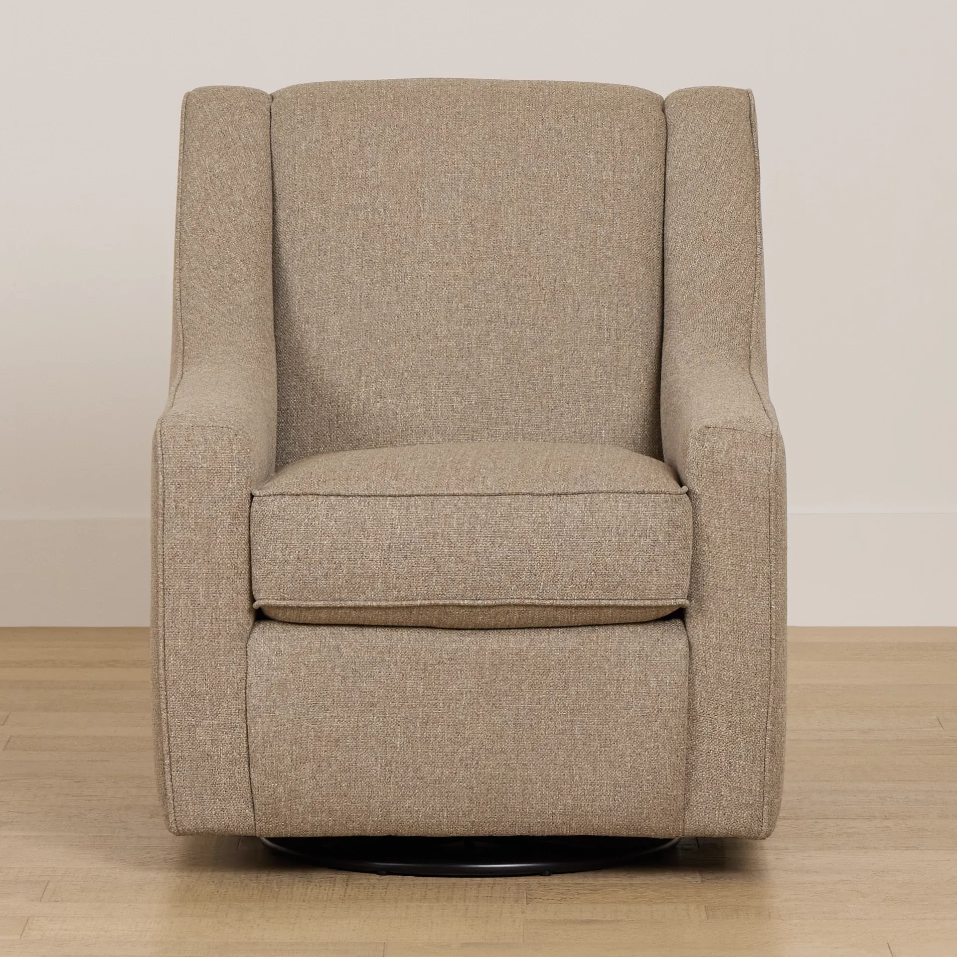 Sinclair Brown Fabric Swivel Chair