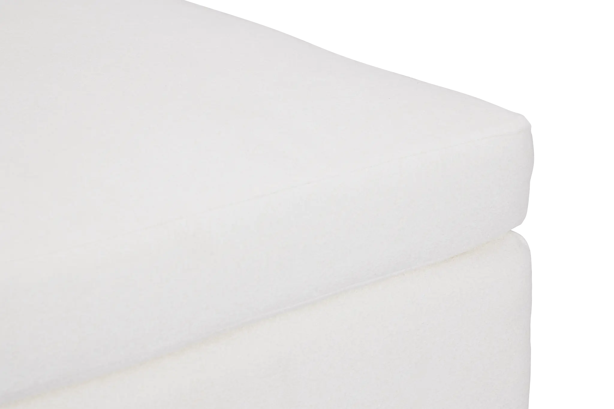 Destin Elite Ivory Fabric Cocktail Ottoman Destin Elite Ivory Fabric Cocktail Ottoman