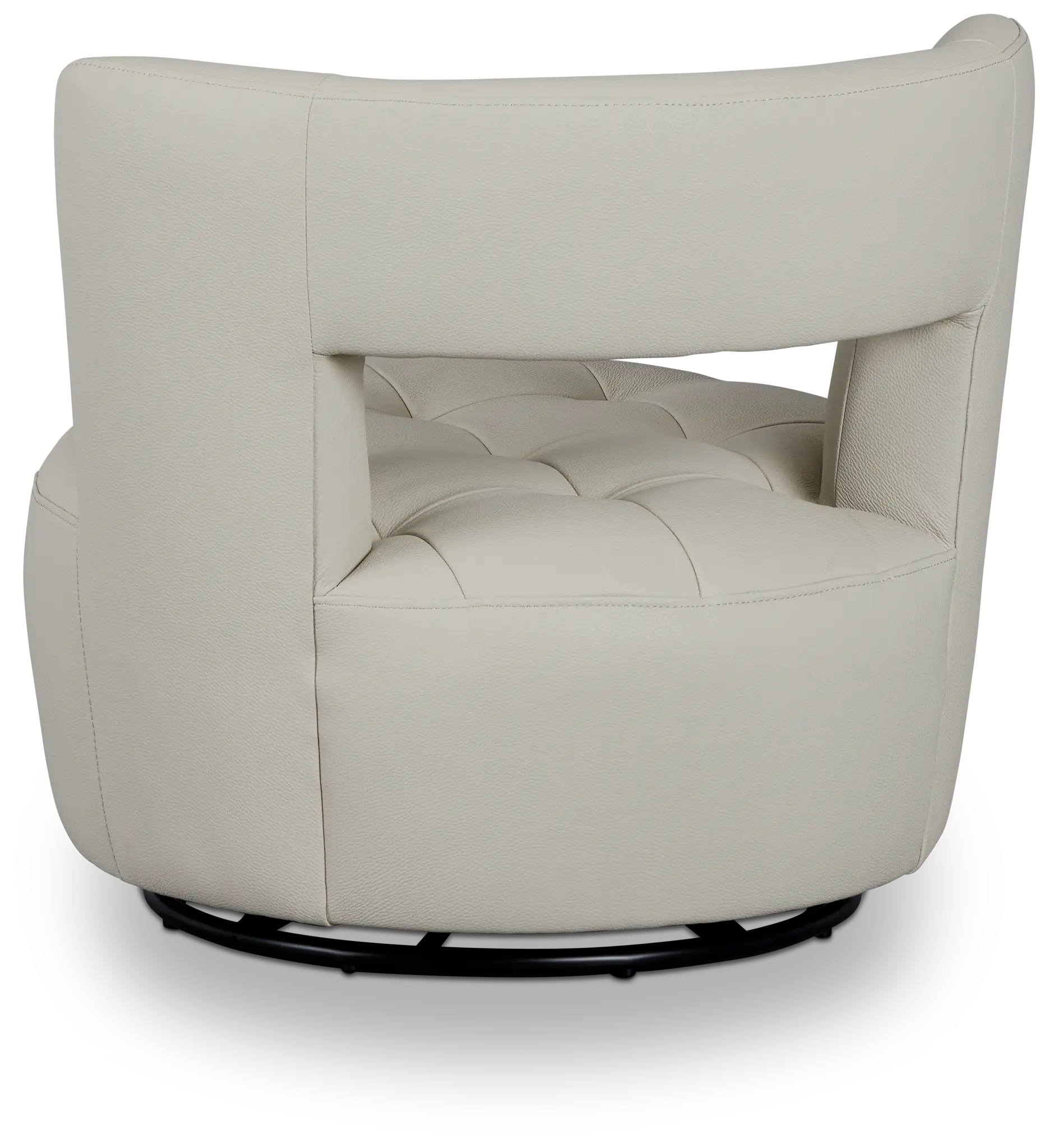 Zion Light Beige Micro Swivel Accent Chair Zion Light Beige Micro Swivel Accent Chair