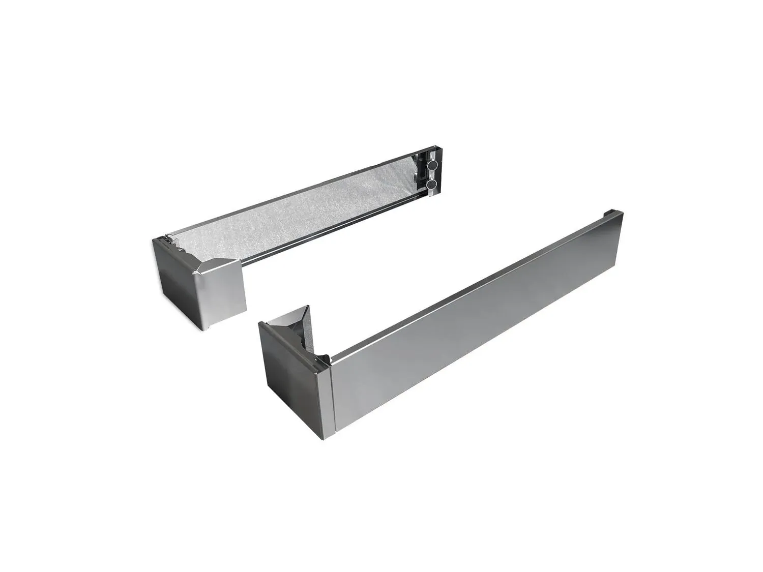 Bertazzoni Leg Kit Stainless Steel Set Of 2 Leg Kit