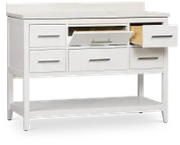 Alden White 48" Single Bathroom Vanity