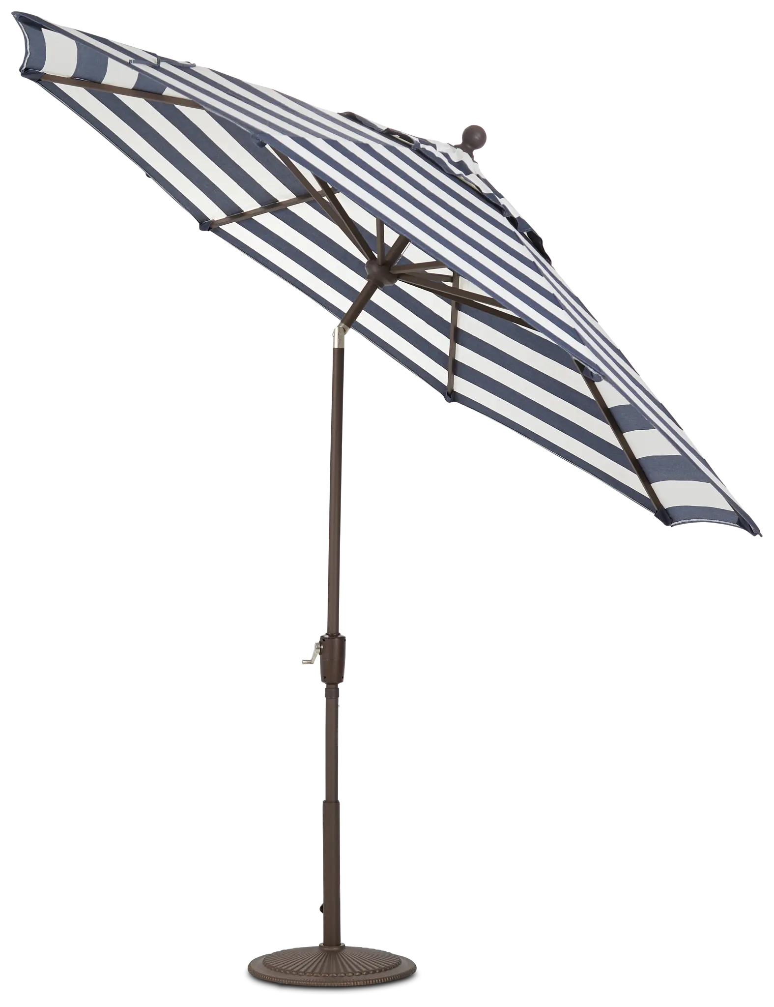 Maui Dark Blue Stripe Umbrella Set Maui Dark Blue Stripe Umbrella Set