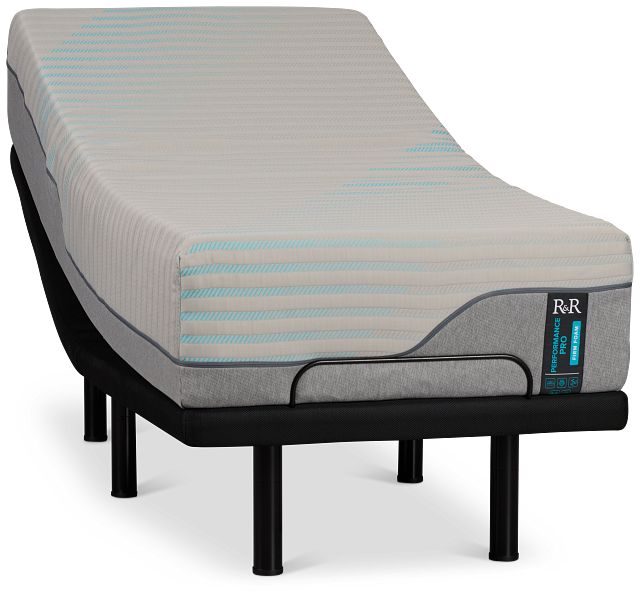 Rest & Renew Performance Pro Firm Deluxe Adjustable Mattress Set