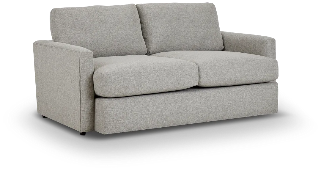 Noah Khaki Fabric Loveseat
