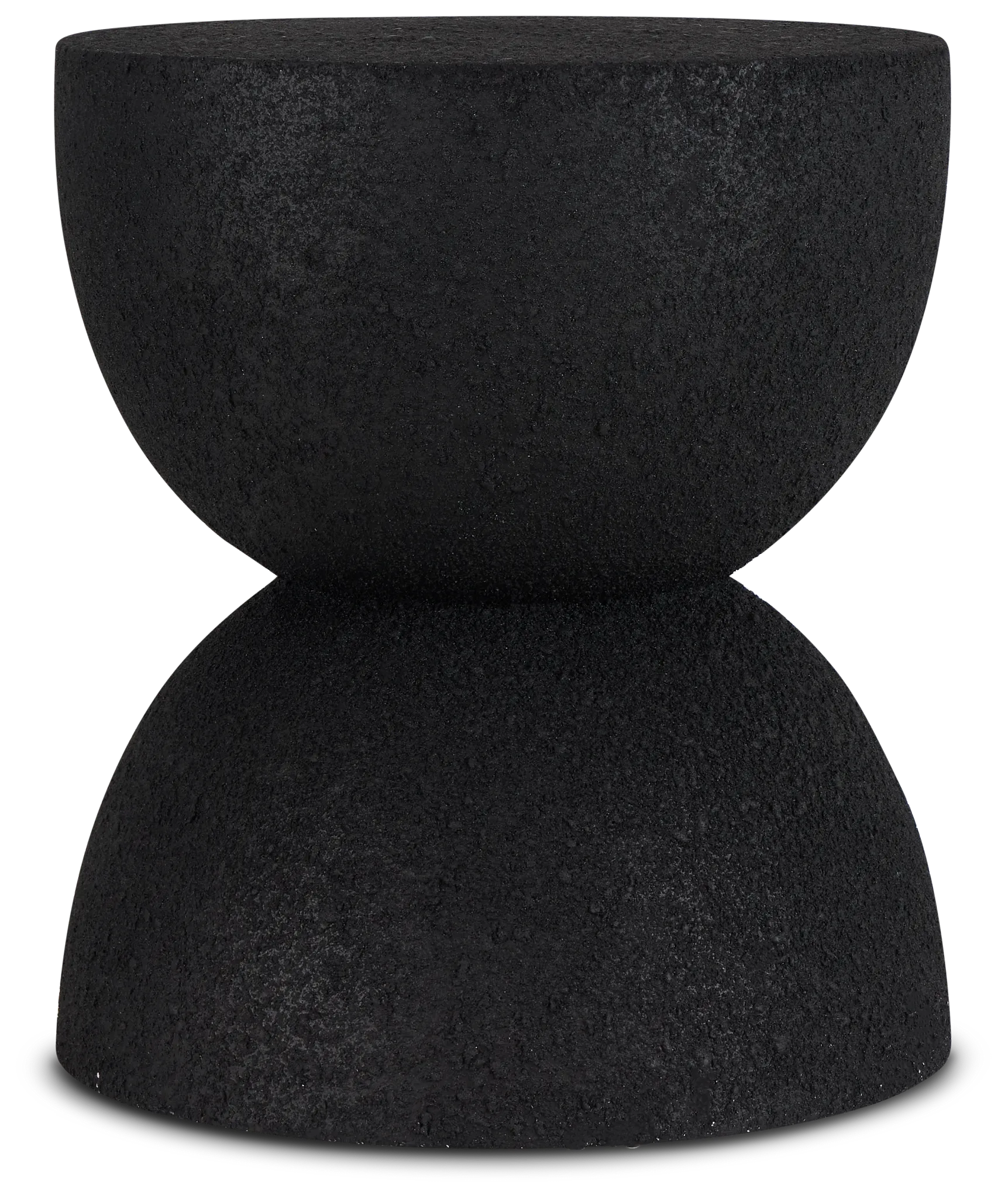 Jacy Black 18" Accent Table