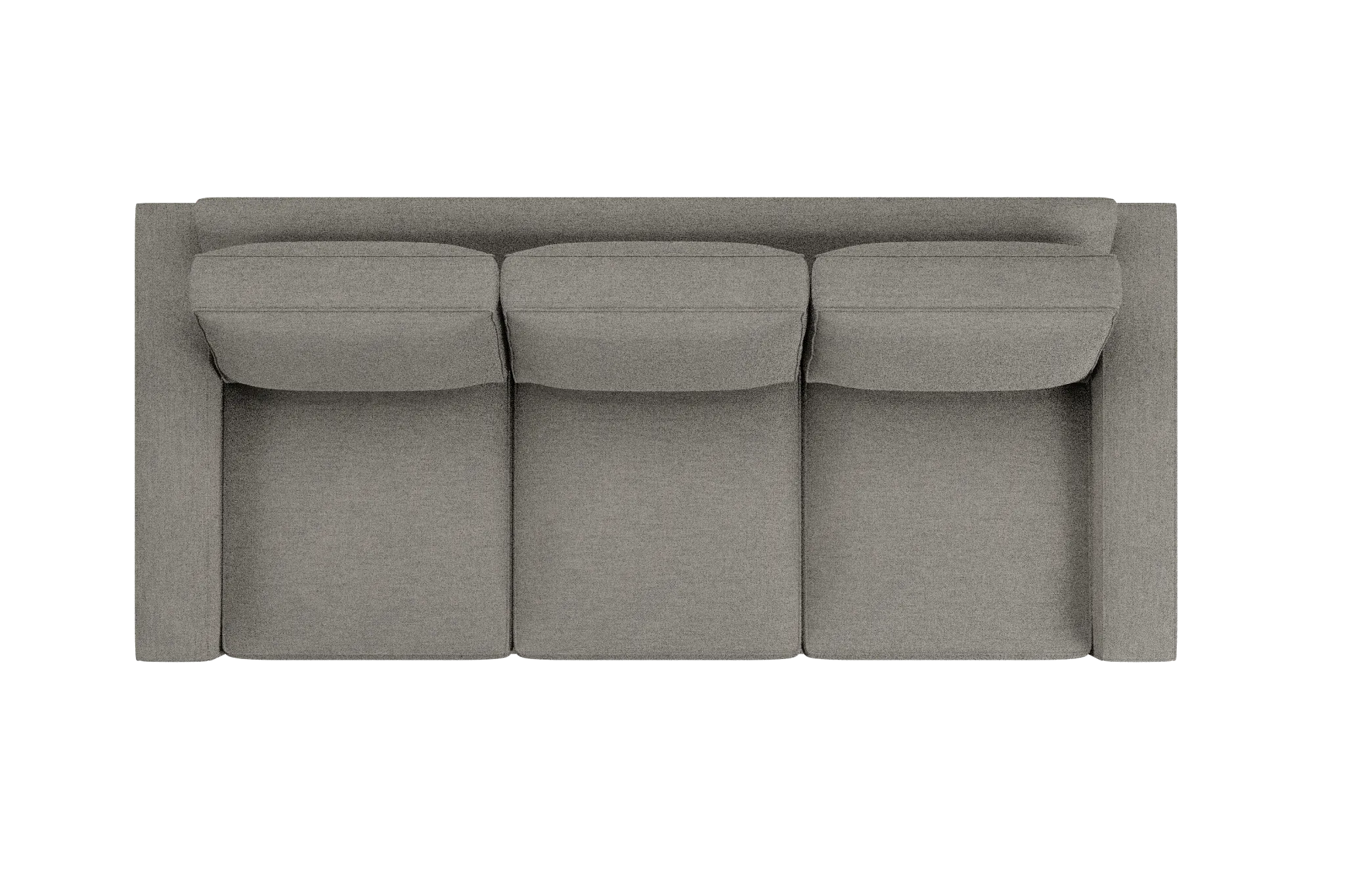 Edgewater Maguire Pewter 96" Sofa W/ 3 Cushions