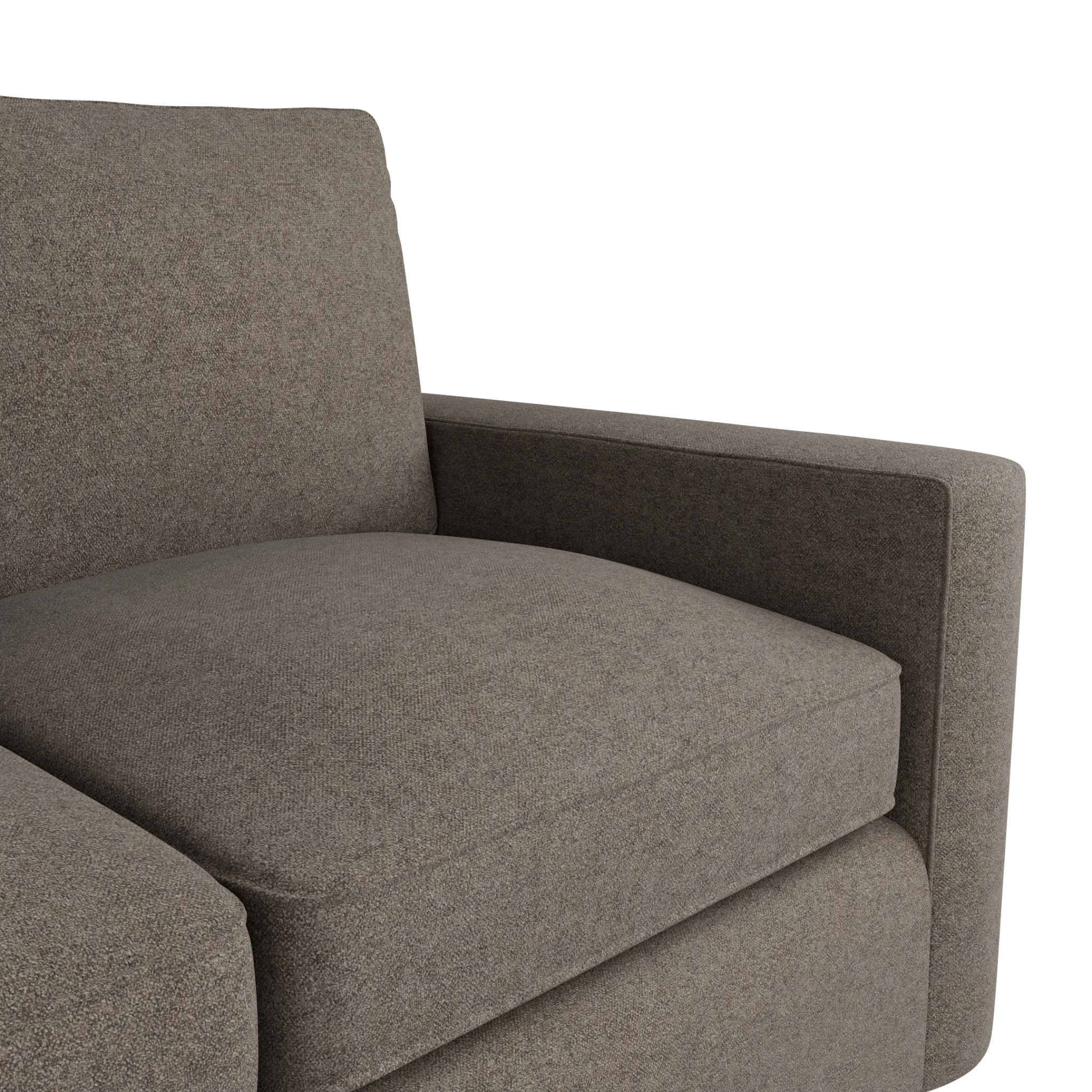 Siesta Elite Brown Fabric Loveseat