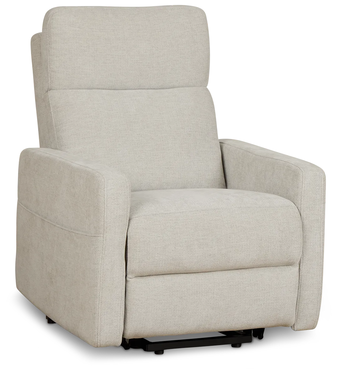 Talon Light Gray Fabric Power Lift Recliner