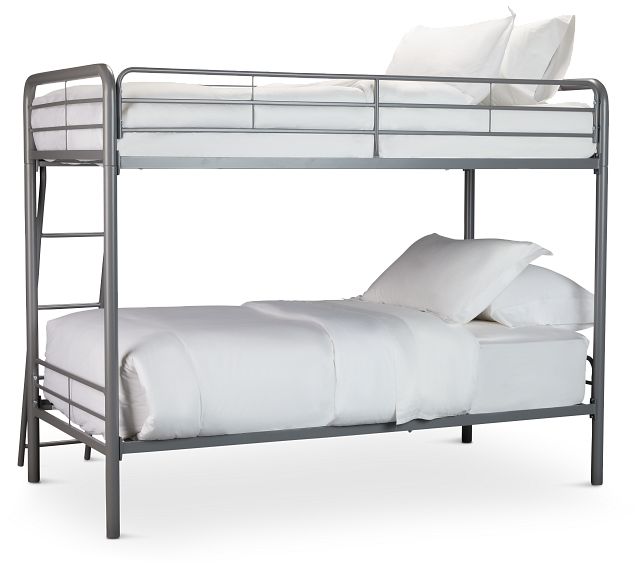 Rory Gray Metal Bunk Bed