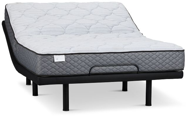 Kevin Charles By Sealy Essential Medium Elite Adjustable Mattress Set