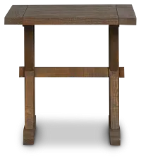 Joplin Light Tone Rectangular End Table