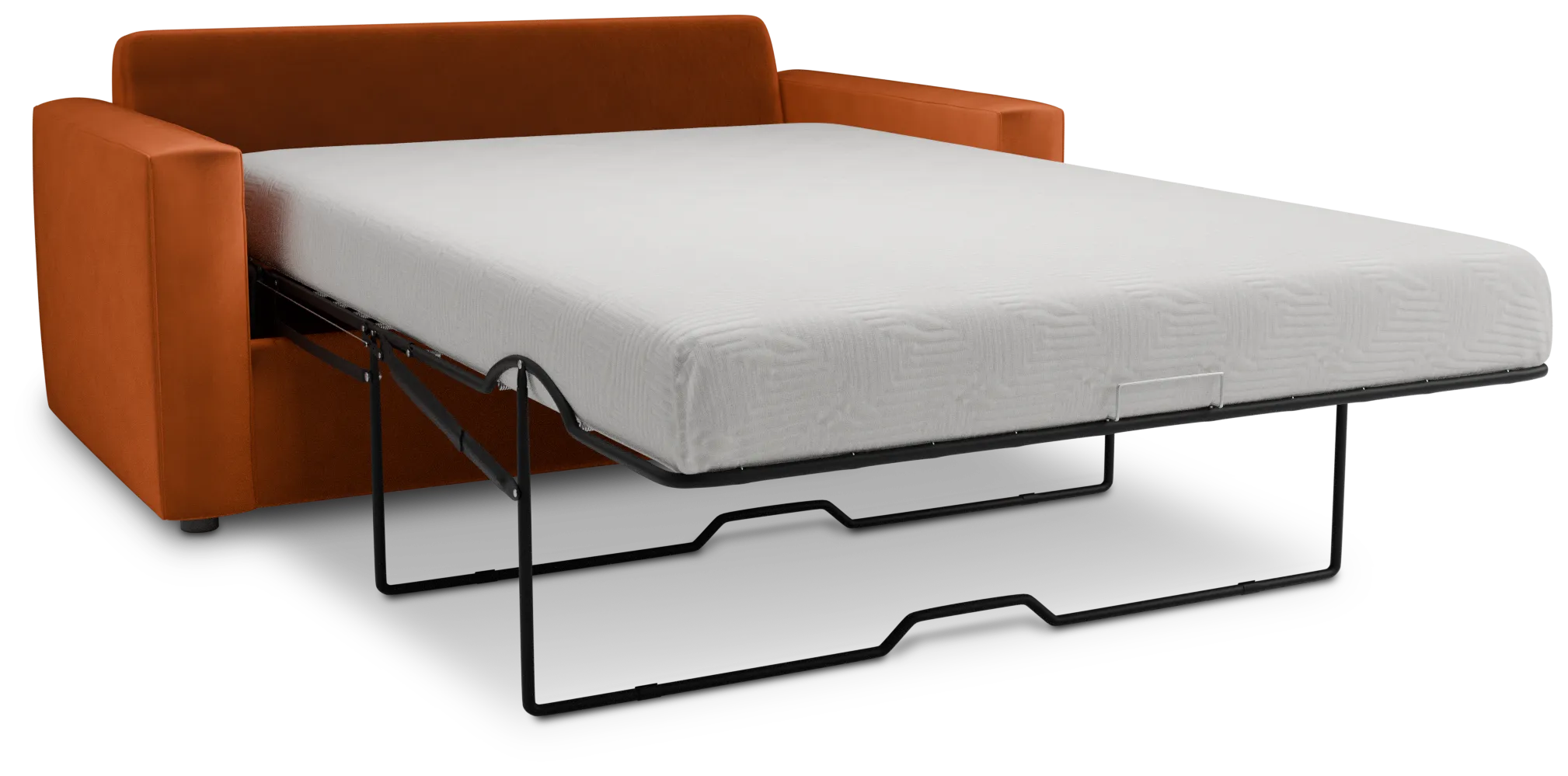 Siesta Joya Orange Fabric Cooling Memory Foam Sleeper