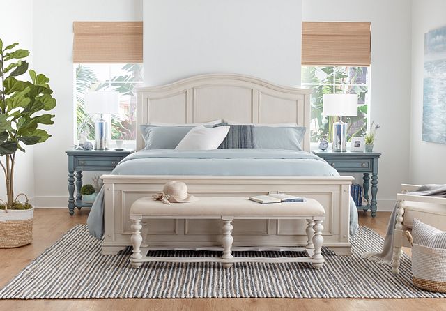 Savannah Ivory Panel Bed (2)