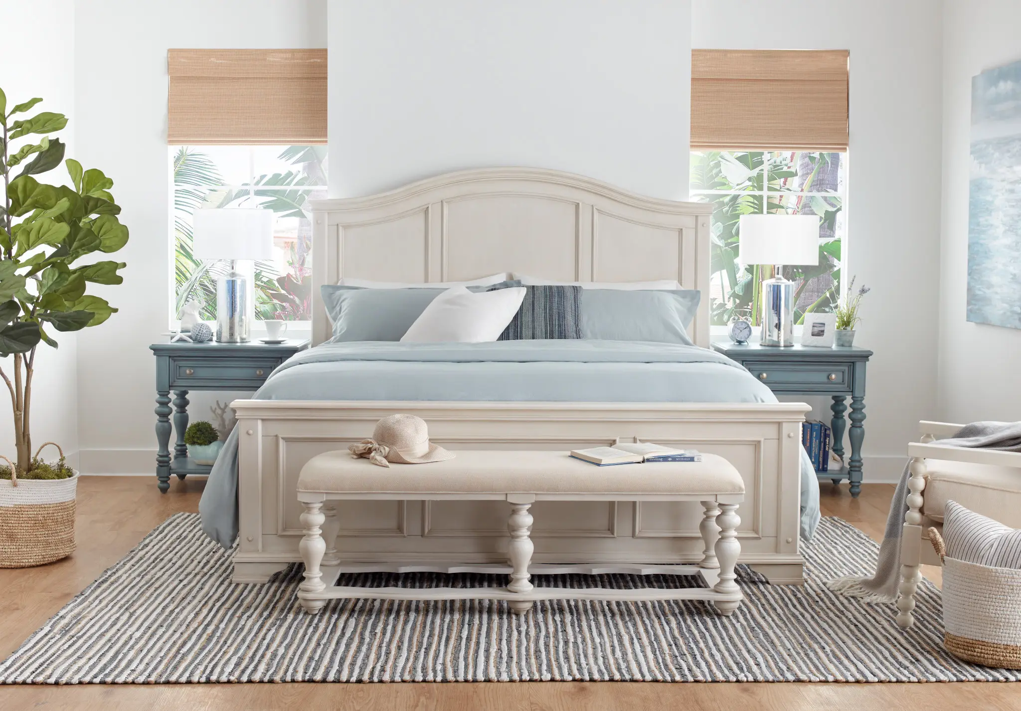 Savannah Ivory Panel Bed Savannah Ivory Panel Bed