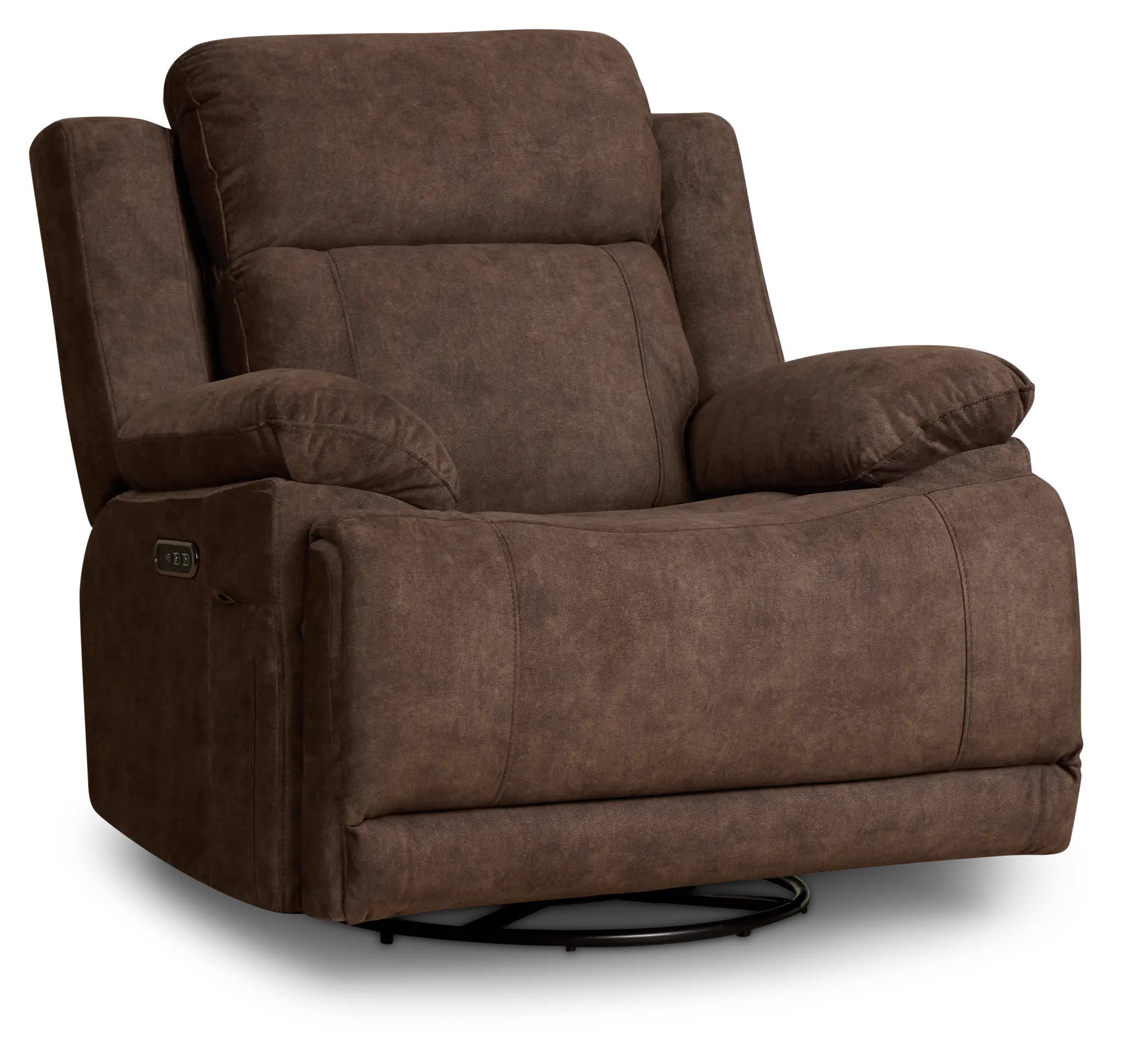 Benson Brown Micro Power Swivel Glider Recliner Benson Brown Micro Power Swivel Glider Recliner