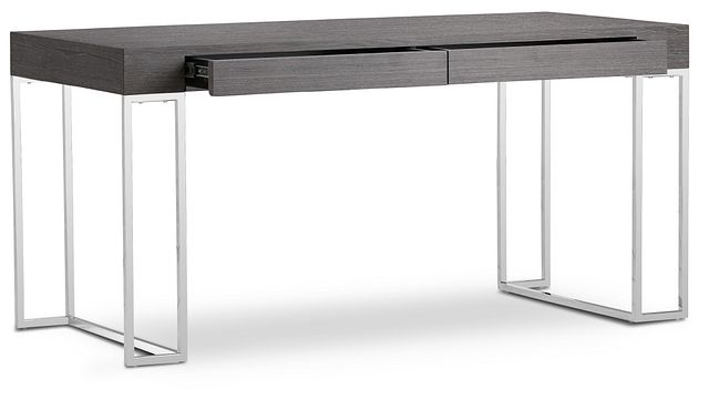 Vancouver Dark Gray Writing Desk