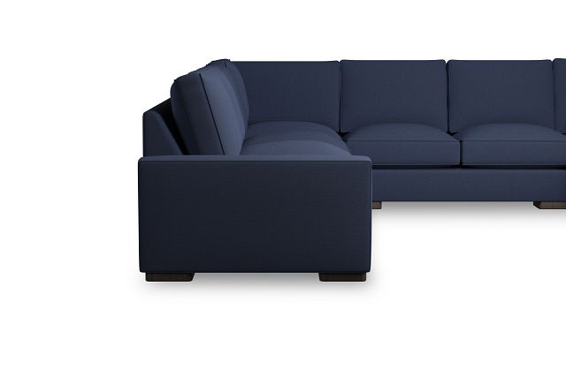 Edgewater Peyton Dark Blue Large Right Chaise Sectional
