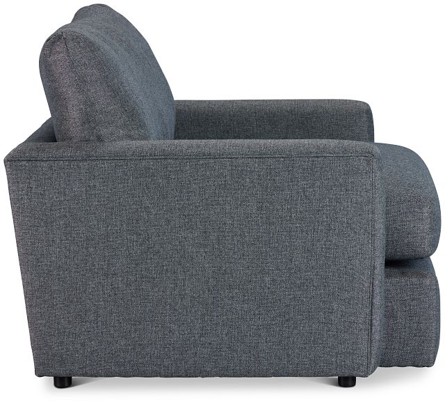 Noah Dark Gray Fabric Chair