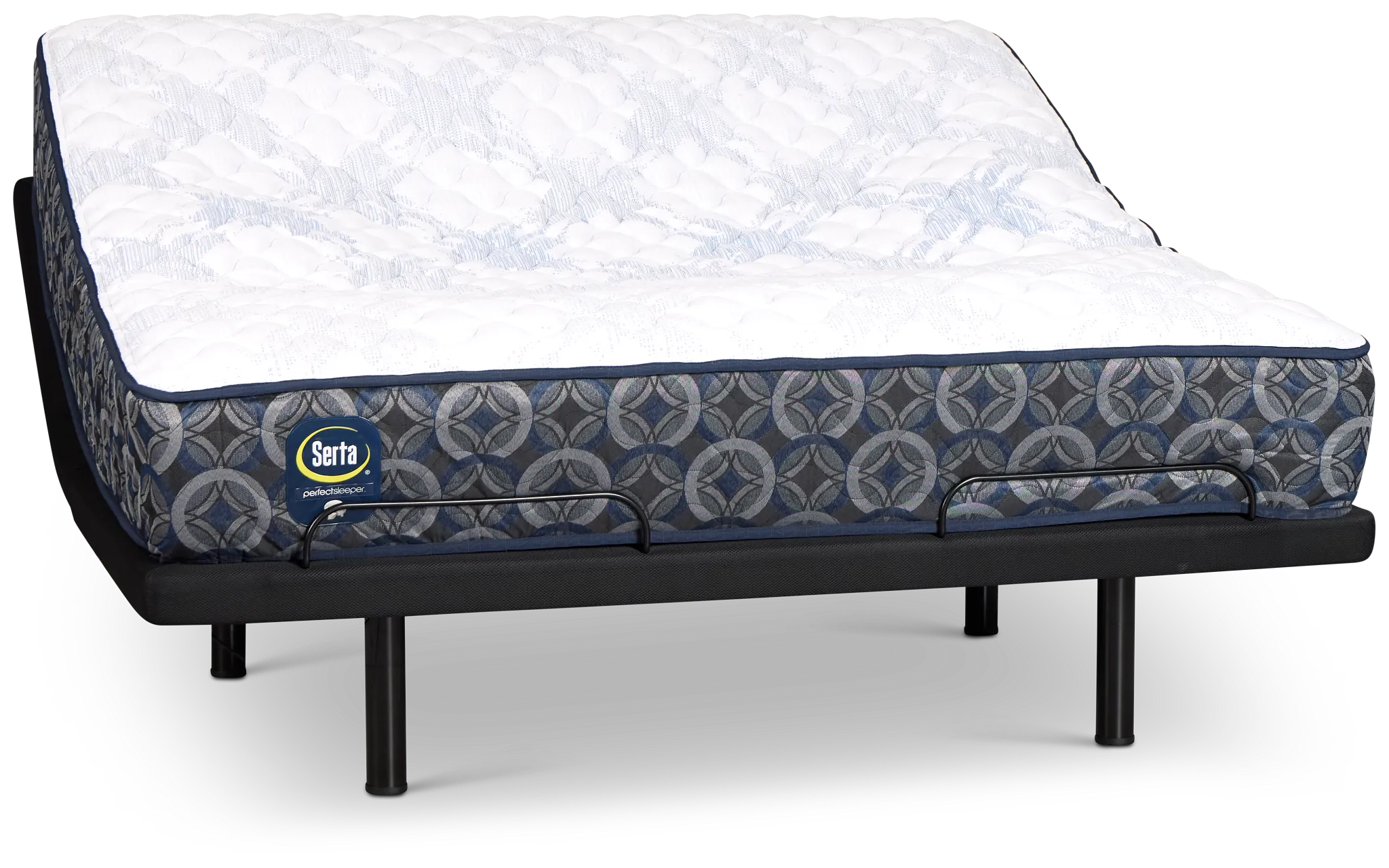 Perfect Sleeper Calming Nights Firm Plus Adjustable Mattress Set