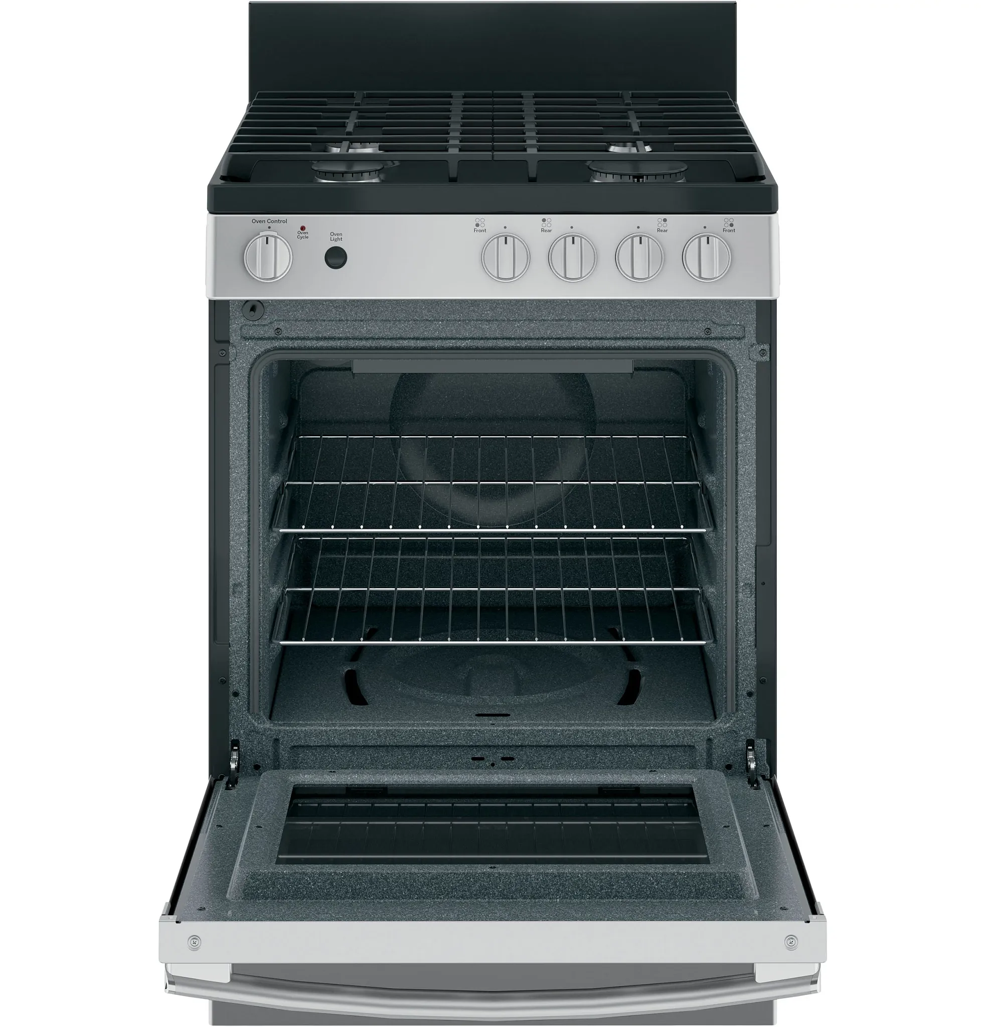 Ge 640 Series Stainless Steel 24" Gas Range